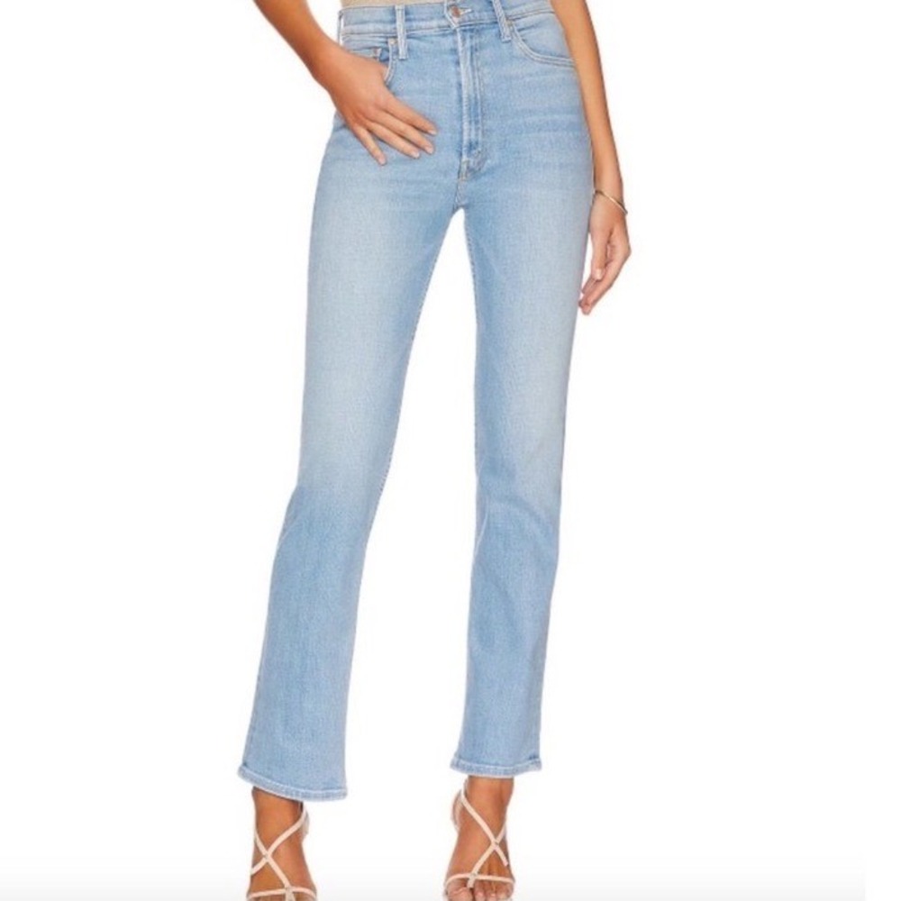 MOTHER High Waisted Rider Skimp In High-Life Jeans Size 30‎